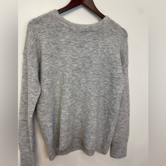 Babaton Gray Crew Neck Sweater - Picture 5 of 9